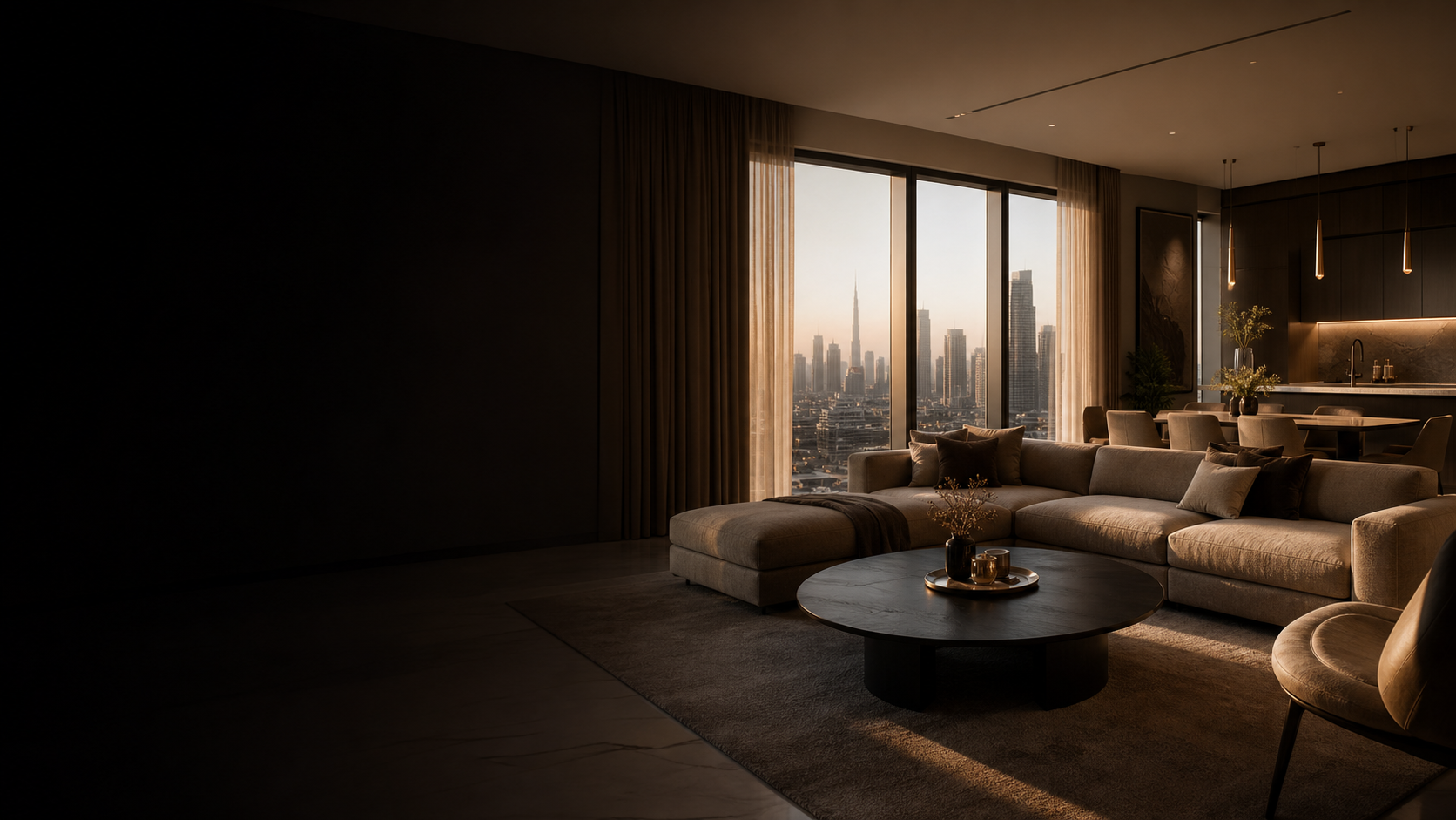 Premium Dubai apartment interior by Handovera