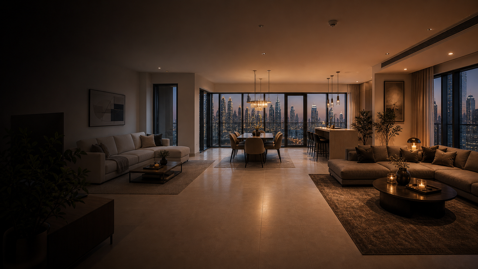 Luxury Dubai apartment by Handovera