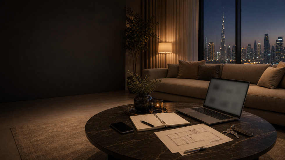 Luxury Dubai apartment by Handovera