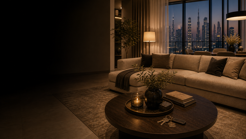 Luxury Dubai apartment by Handovera